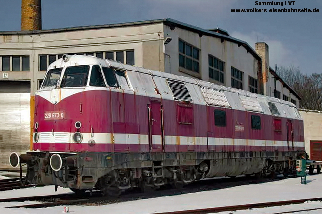 228 673 abgestellt Bw Glauchau